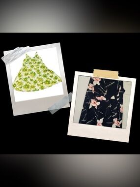 Bundle of Karin Stevens Women’s Cotton Floral Dress & pretty SEJOUR dress18W